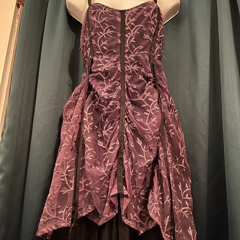 Funhouse Goth Lace Dress